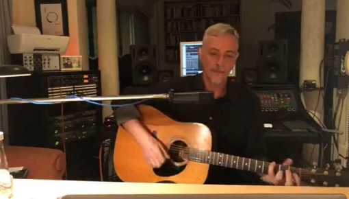 Pedro Aznar prepara su concierto 