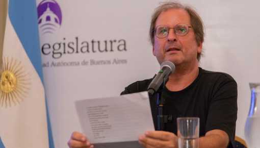 Premiaron a Martín Kohan como Personalidad Destacada en el área de cultura
