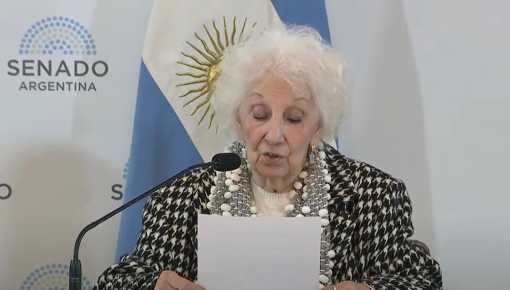 Estela defendió en el Senado la continuidad del BNDG y la Conadi