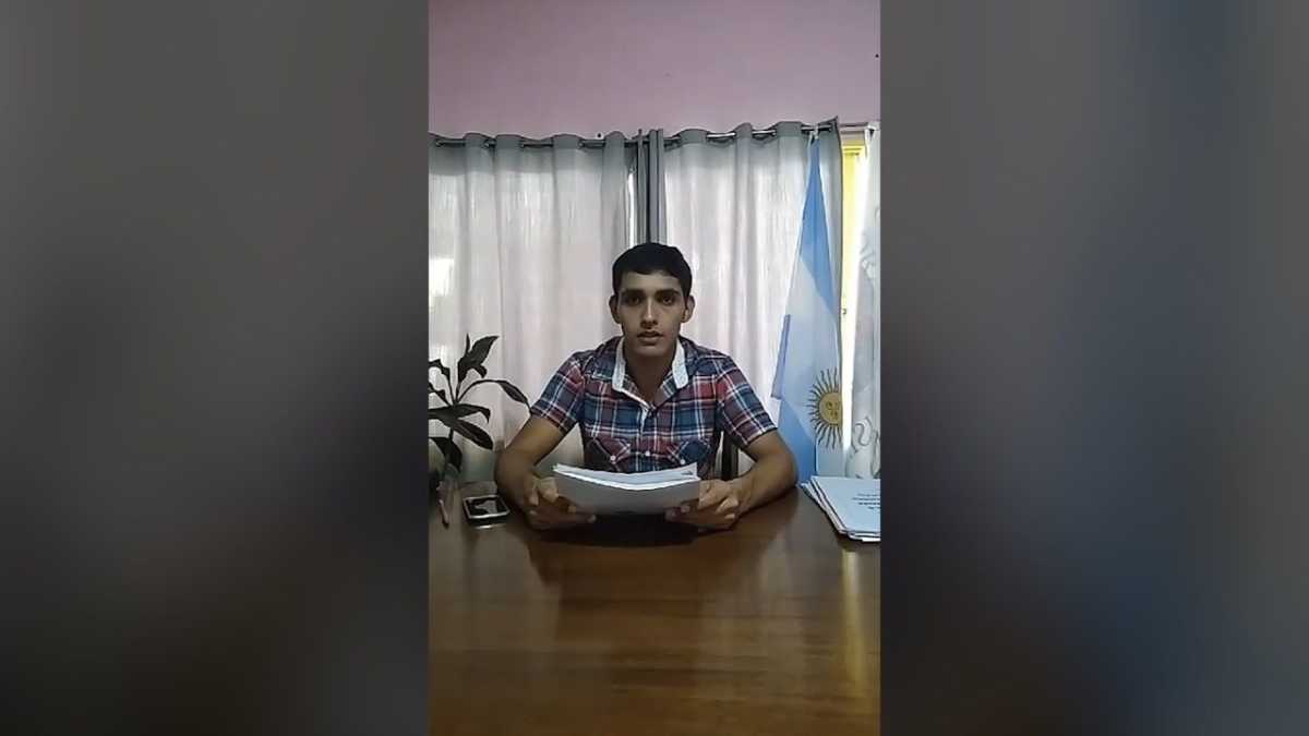 Villa Ocampo: el nuevo jefe de Anses es un militante libertario de 19 años sin experiencia 