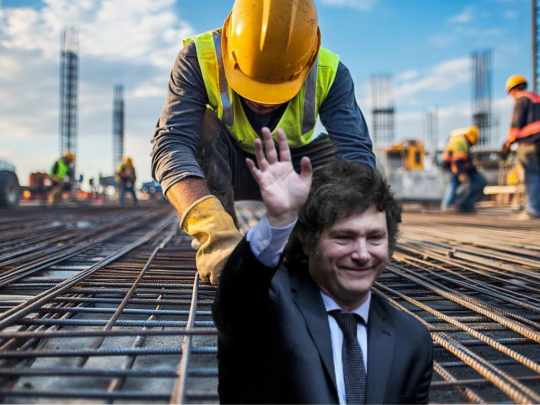 La construcción perdió más de 81 mil empleos registrados desde que asumió Milei