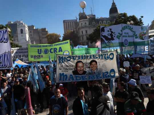 Fuerte mensaje de la CGT contra el Gobierno: &ldquo;Se pone en riesgo la paz social&rdquo;