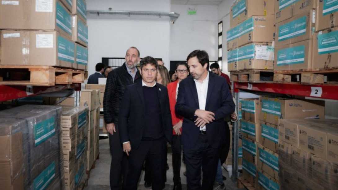 Kicillof anunció un refuerzo de medicamentos en Buenos Aires en medio del ajuste de Milei